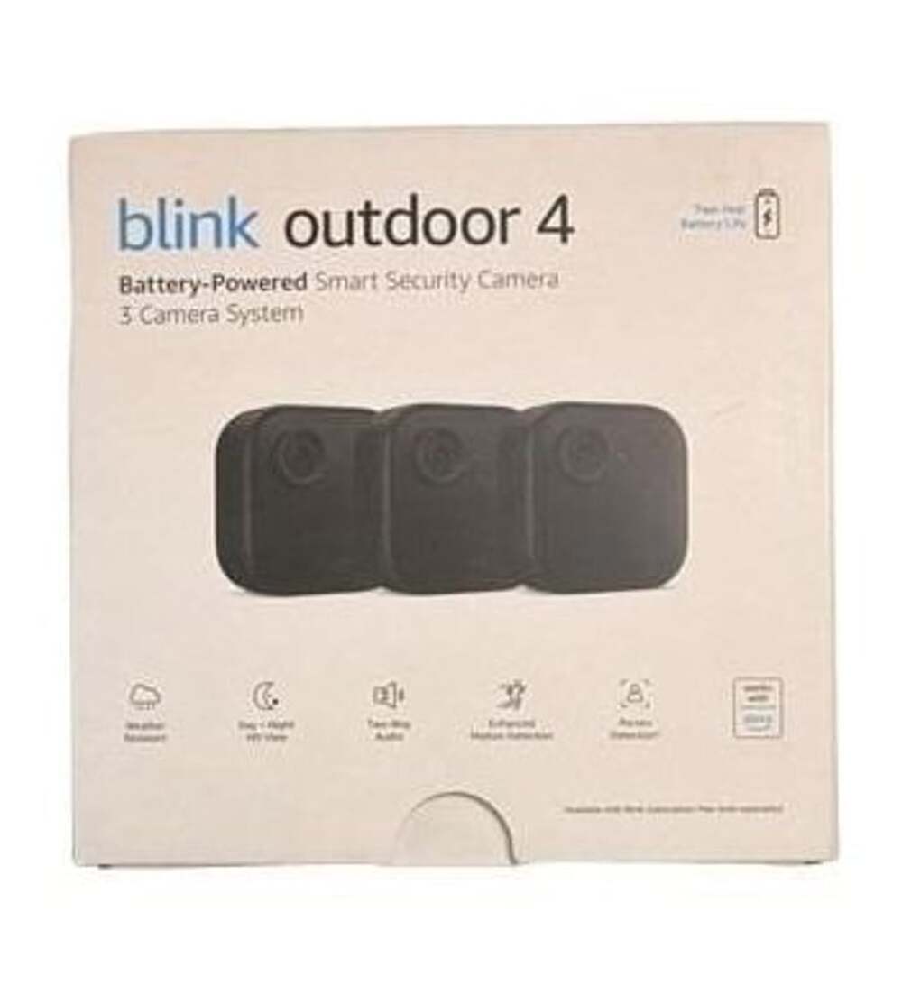 NEW Blink Outdoor Wireless Home Security 3-Camera System (4th Gen)